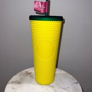 Starbucks Hawaii Collection Textured Yellow 24oz Tumbler